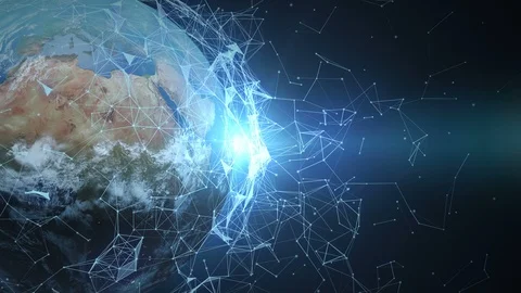 Global networking. Stock Footage 86765679