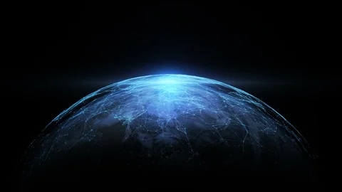 Global networking. Stock Footage 86767074