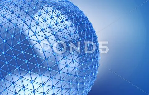 Global networking Stock Illustration