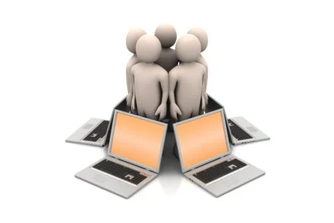 Global networking system Free Stock Illustration