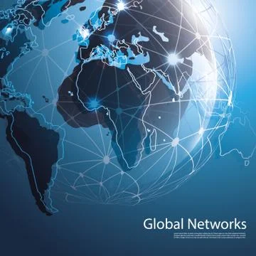Global Networks - EPS10 Vector for Your Business Stockillustratie