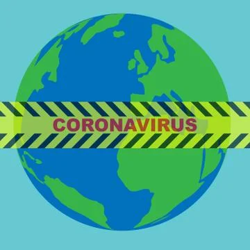 Global pandemic Stock Illustration