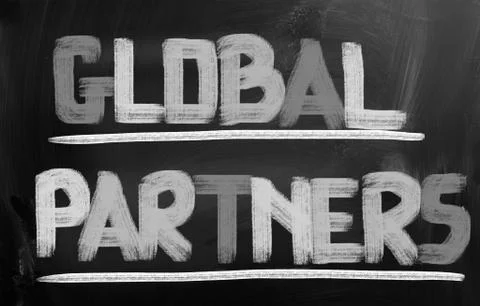 Global partners concept Stock Illustration