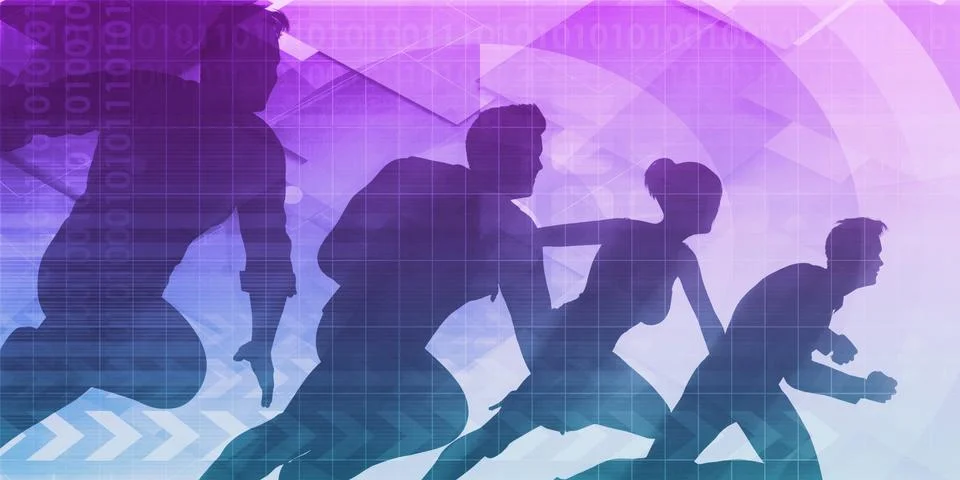 Global Partners Stock Illustration