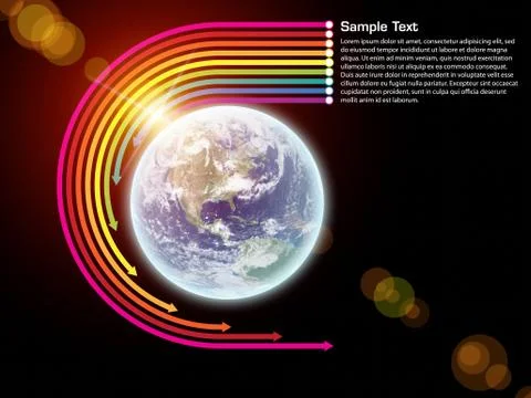 Global Points Illustrazione stock