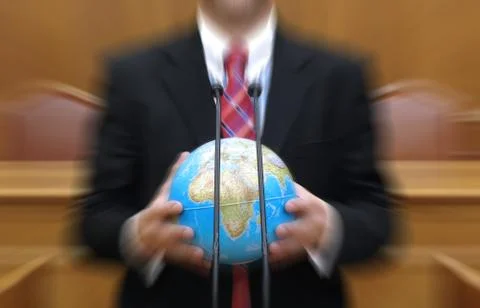 Global pollution concept Stock Photos