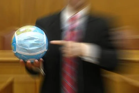 Global pollution concept Stock Photos