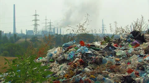 Global pollution. Stock Footage 27124714