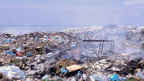 Global pollution problem Stock Footage 95726584