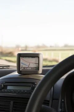 Global positioning system Stock Photos