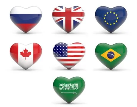 Global Powers Stock Illustration