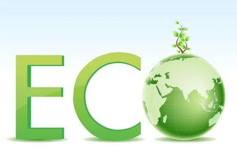 Global recycle Stock Illustration