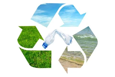 Global recycle system Stock-Fotos