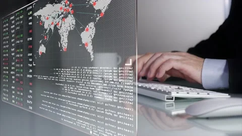 Global Sales Data  Video stock 202132122