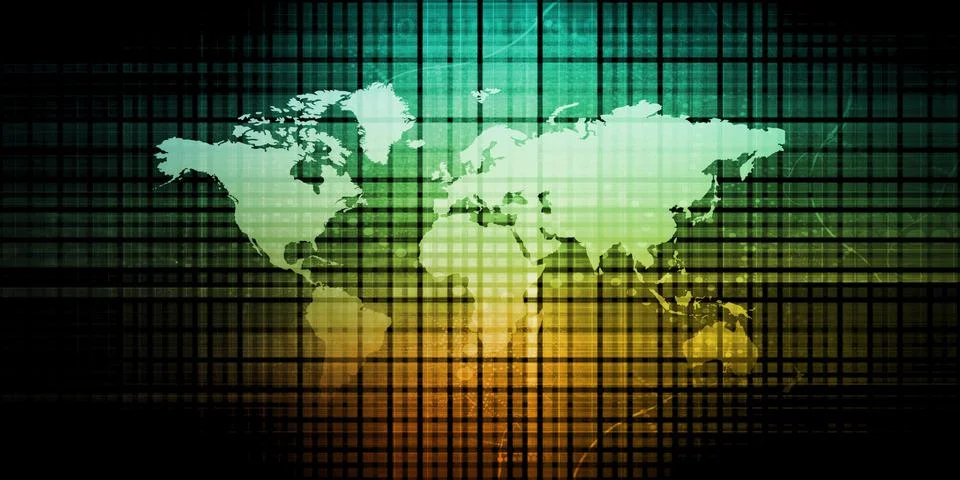 Global Science Stock Illustration