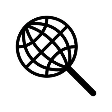 Global search icon Illustrazione stock