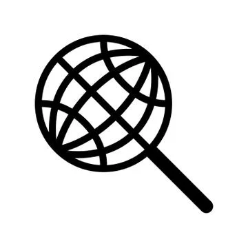 Global search icon Stock-Illustration