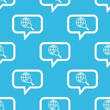 Global search message pattern Illustrazione stock