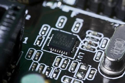 Global semiconductor shortage Stock Photos
