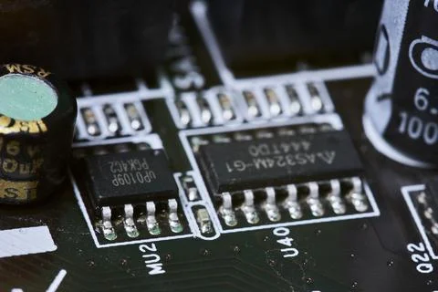 Global semiconductor shortage Stock Photos