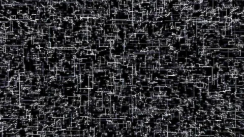 Global social media devices connectivity big data mining network technology - 3D Stock Footage 282800570
