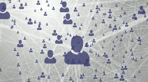 Global social Network Video stock 19677629