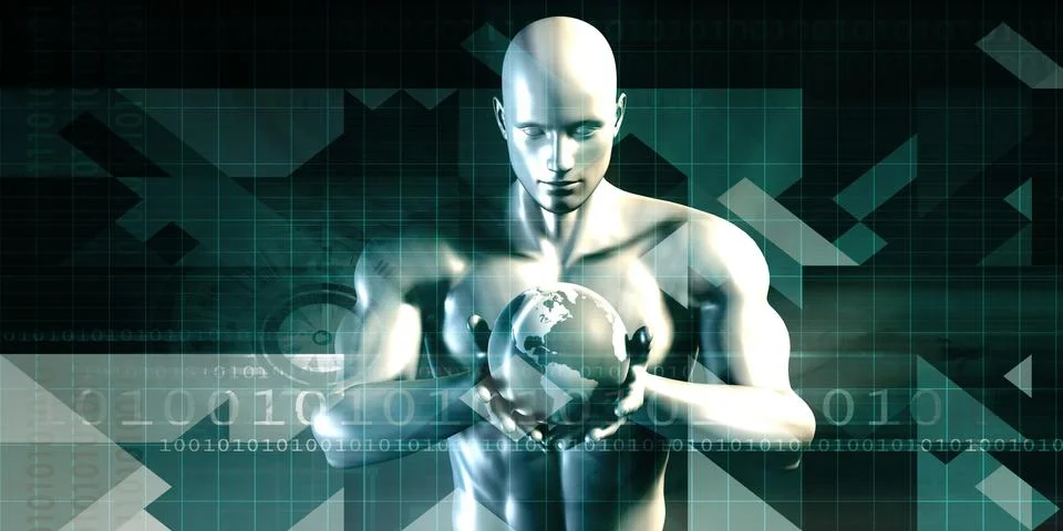 Global Software Stock Illustration