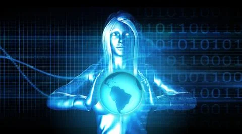 Global Solution Development Center Stock Illustration