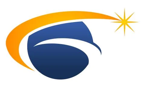 Global Solution Logo Design Template Vector Stock Illustration