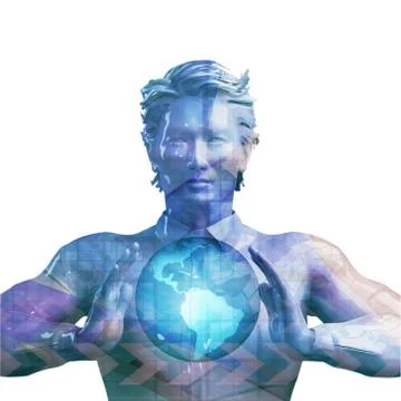 Global Solutions 스톡 일러스트