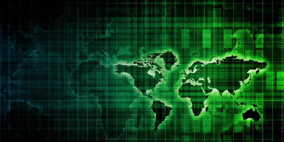 Global Solutions Illustrazione stock
