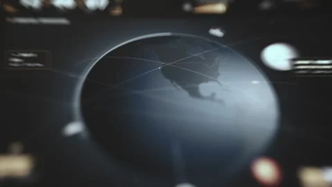 Global Space Mission Operations Overview Stock Footage 340556107