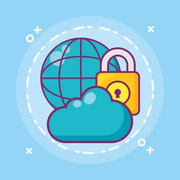 Global sphere design Illustrazione stock