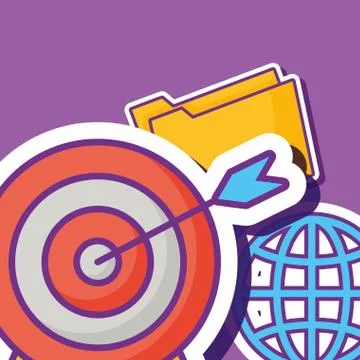 Global sphere design Illustrazione stock