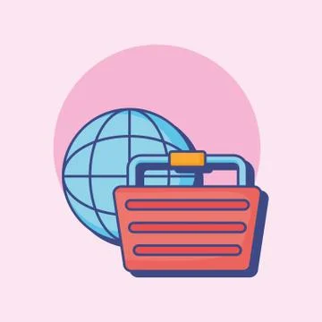 Global sphere design Stockillustratie