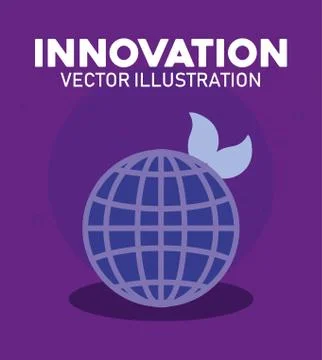 Global sphere design Stockillustratie