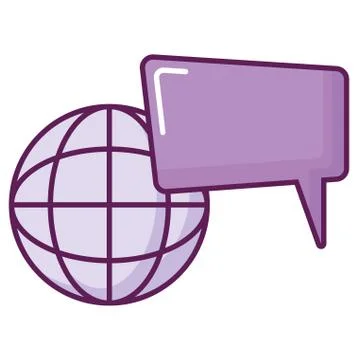 Global sphere design Illustrazione stock