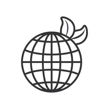 Global sphere icon イラスト素材