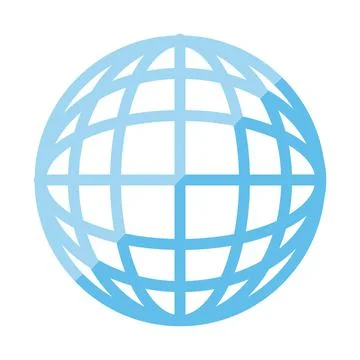 Global sphere icon Stock Illustration