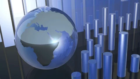 Global statistic Stock Footage 105865721