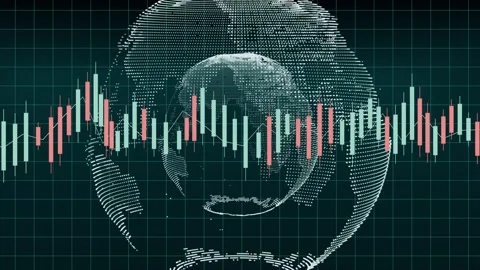 Global Stock Exchange Trading Network with Financial Analytics Vidéo 337076104