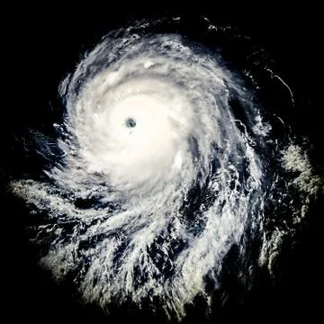Global storm space vortex Celia  Elements of this image furnished by NASA Stock Illustration