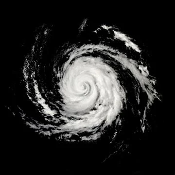 Global storm space vortex Celia (Elements of this image furnished by NASA) Stock Photos