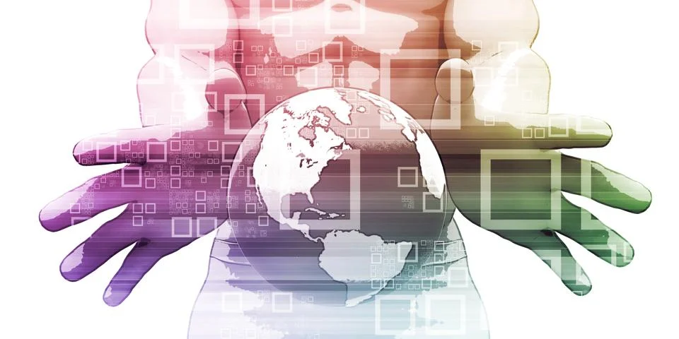 Global Summit Stock Illustration