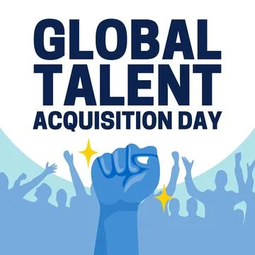 Global talent acquisition day to support better global talent Stock-Illustration