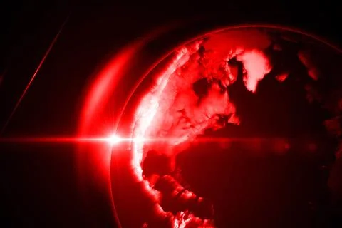 Global technology background 库存插图