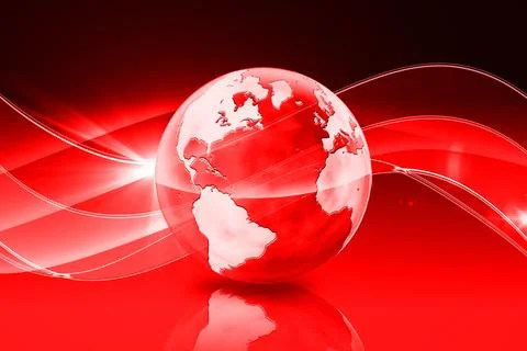 Global technology background 库存照片