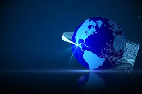 Global technology background 스톡 사진