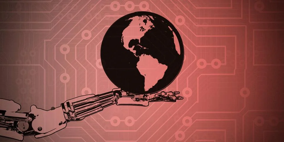 Global Technology Stock Illustration