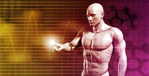 Global Technology Solutions Stock Illustration